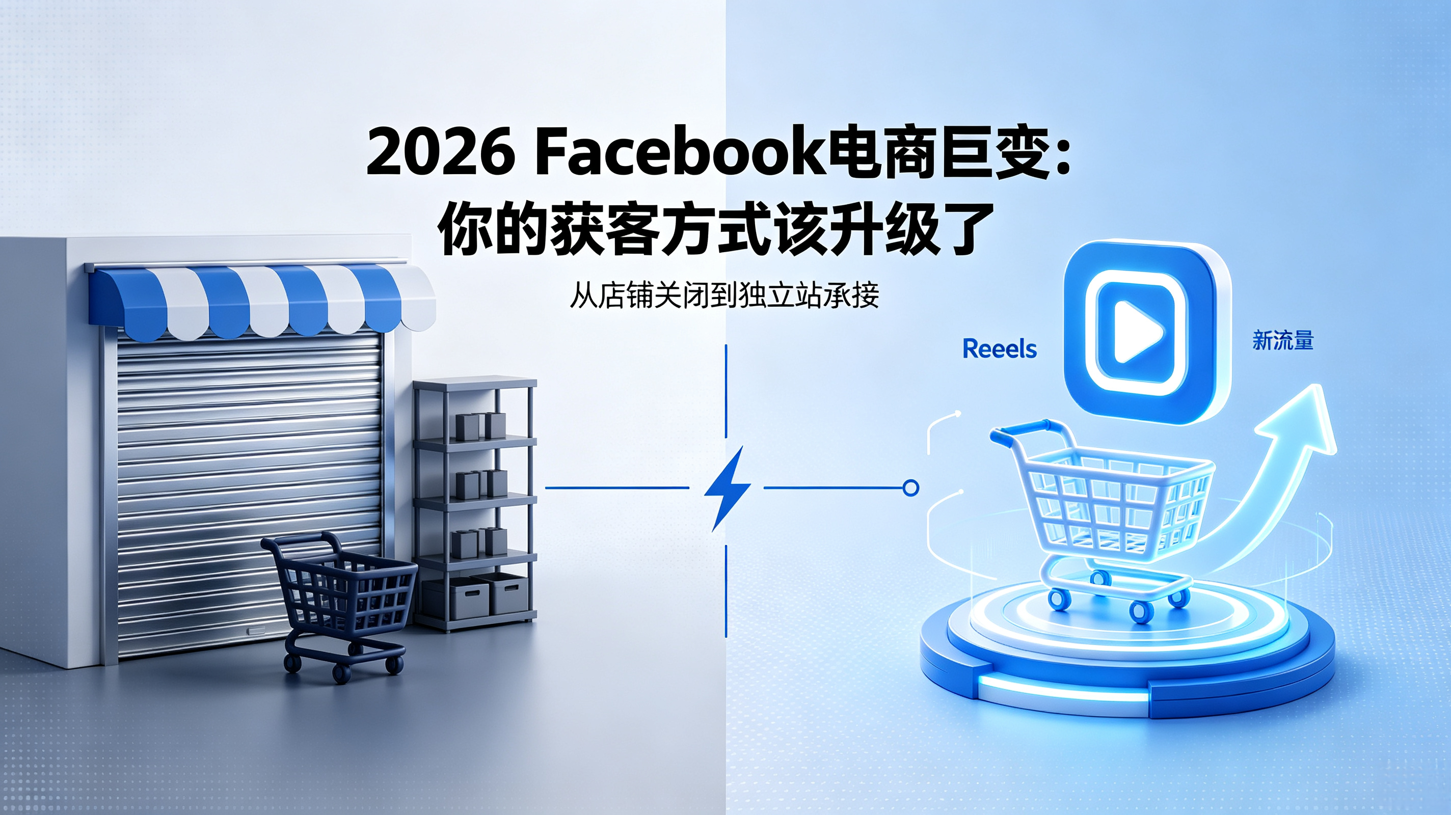 2026年Facebook电商迎来巨变:亚太区店铺关闭、联盟营销崛起,你的获客方式该升级了